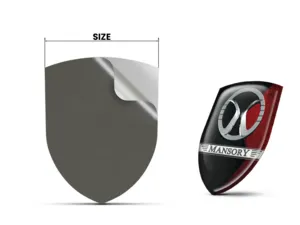 Mansory Adesivi Lettere Auto Max Moderni Pro Stile Durevole